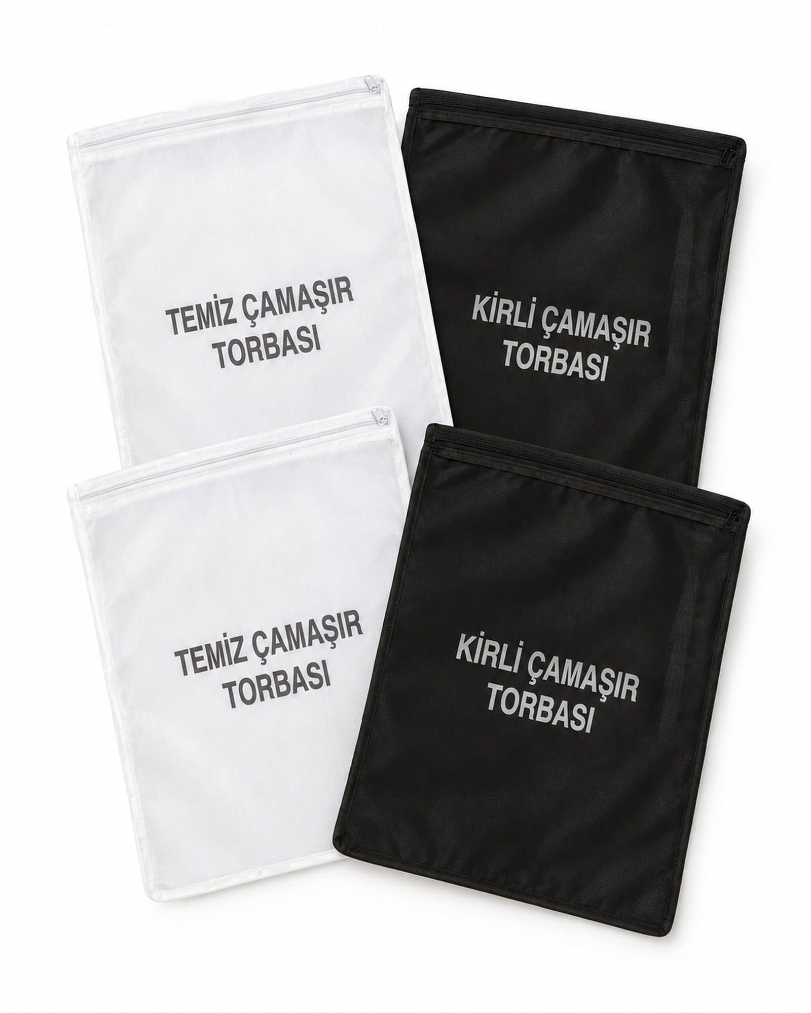 Kirli Ve Temiz Çamaşır Torbası Seti