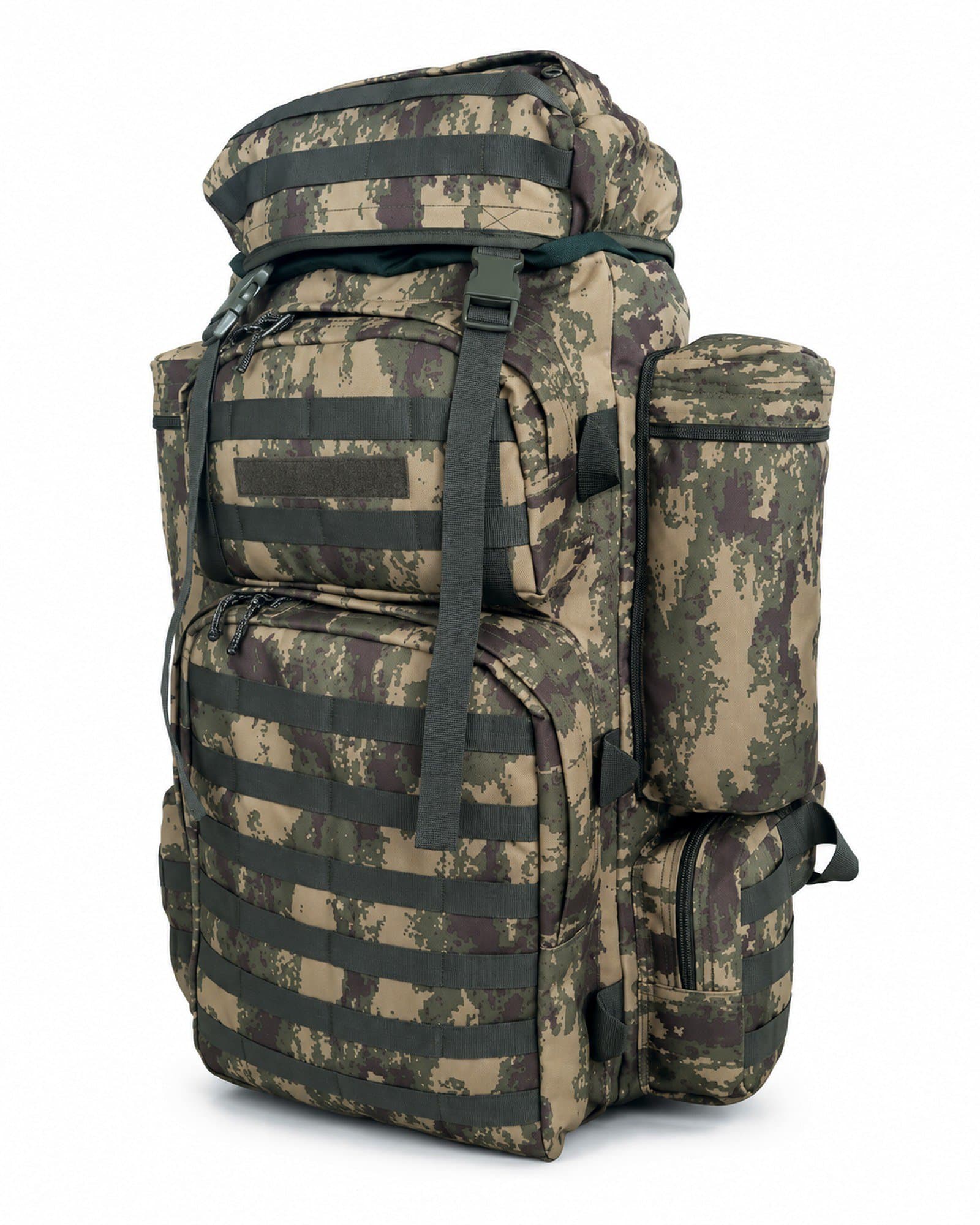 110L Dağcı Sırt Çantası Kamuflaj - Su Geçirmez Cordura Unisex