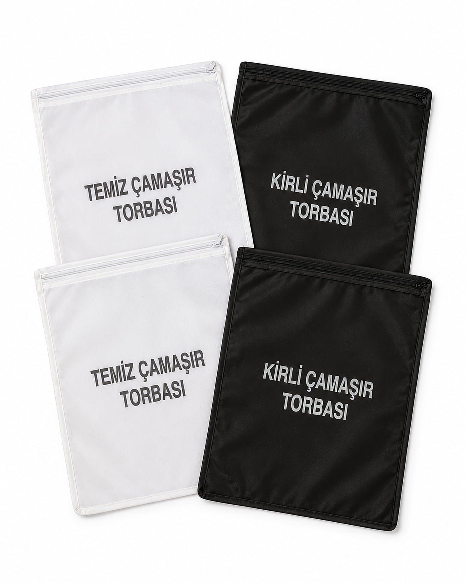 Askeri Çamaşır Torbası Seti 4'lü - 2 Kirli + 2 Temiz